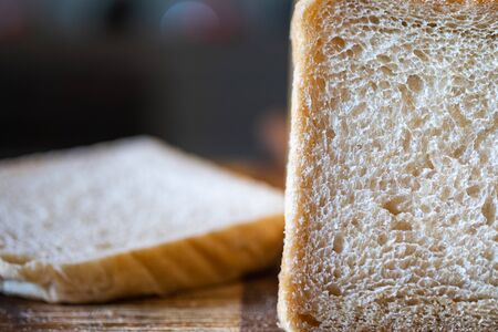 bread loaf fresh homemade.Toast Whole wheat