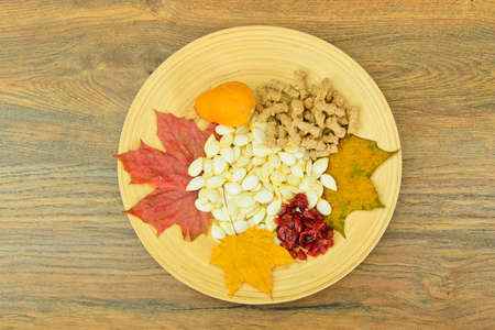 Beautifully Decorated: Pumpkin, Apple and Cinnamon Studio Photo
