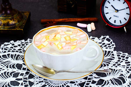 Cocoa with Marshmallows Sweet Food Studio Photo