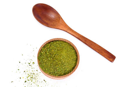 Dried Parsley Seasoning Studio Photoの写真素材