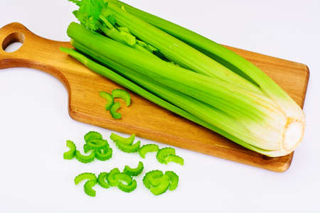 Fresh Juicy Celery. Studio Photo.