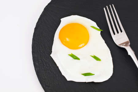 Fried Egg Omelette Srudio Photo