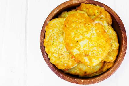 Fried Potato Pancakes. Belarusian and German Cuisine. Stodio Photoの写真素材