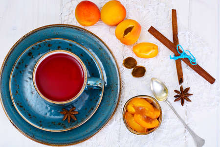 Hibiscus Tea c Jam from Apricots Studio Photoの写真素材