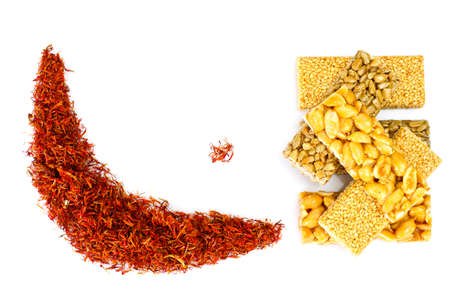 Saffron in the Form of the Moon and Kozinaki Studio Photo