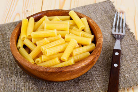 Tortellini Yellow Pasta on Plate Studio Photoの写真素材