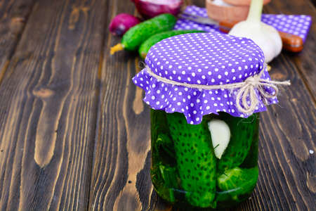 Cucumber in Marinade,  Pickles Studio Photoの写真素材