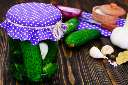 Cucumber in Marinade,  Pickles Studio Photoの写真素材
