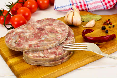 Saltisons, Brawn Homemade Ham Studio Photoの写真素材