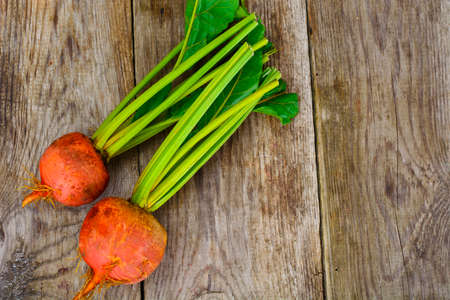 Fresh Raw Orange Beetroot, Beet. Studio Photoの写真素材