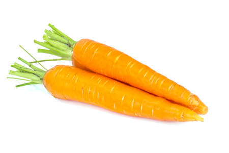 Fresh Juicy Orange Carrots Studio Photoの写真素材