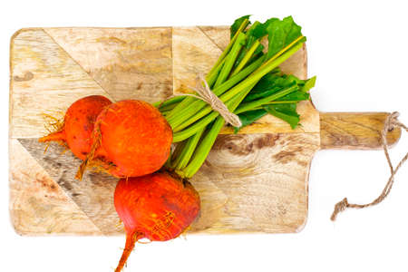 Fresh Raw Orange Beetroot, Beet. Studio Photoの写真素材