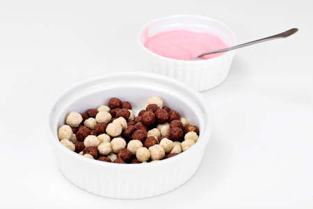 Protein Chocolate Beakfast Studio Photoの写真素材