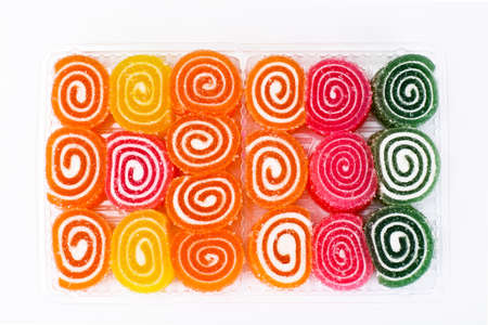 Sweet Candied Fruit Jelly Studio Photo