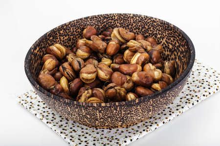 Roasted Broad Beans with Salt Studio Photo