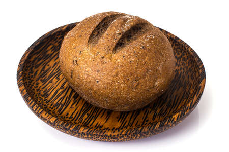 Healthy Food Rye Bun. Studio Photoの写真素材