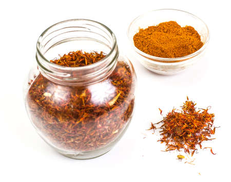 Orange saffron spice