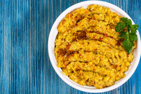 Chickpea dish traditional Middle Eastern cuisineの写真素材