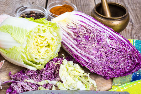 Shredded Chinese cabbage salad