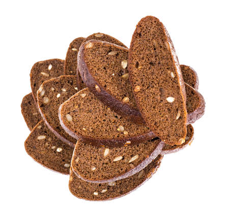 Dark grain bread with sunflower seeds