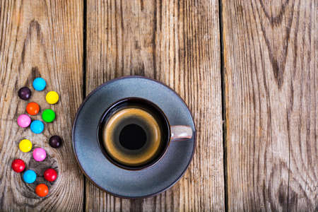 Candys and espressoの写真素材