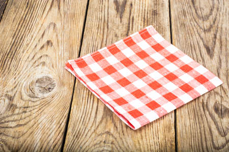 Cloth napkins Serving in cage. Studio Photoの写真素材