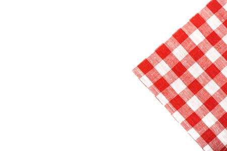 Cloth napkins Serving in cage. Studio Photo