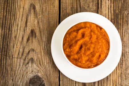 Vegetable caviar from pumpkin and zucchiniの写真素材