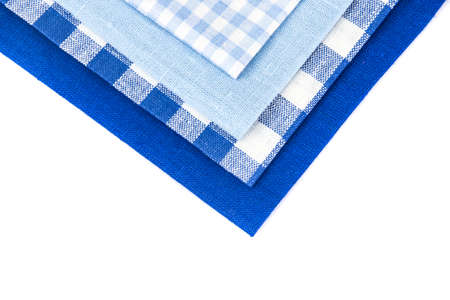 Multicolored Serving Linen Napkinsの写真素材