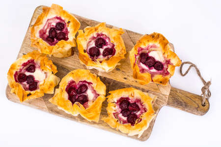 Pastry from filo pastryの写真素材