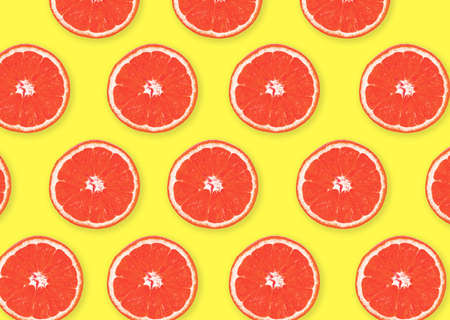 Half of orange isolated on white backgroundの写真素材