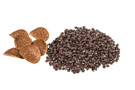 Small chocolate confectioneryの写真素材