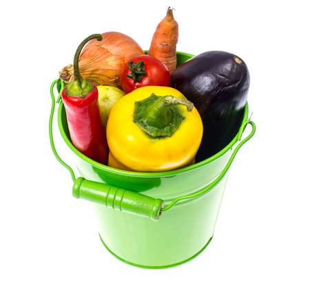 Grown ecological bio-vegetablesの写真素材