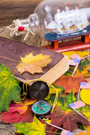 Columbus Day Backgroundの写真素材