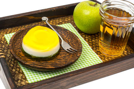 Sweet low-calorie dessertの写真素材