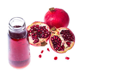 Fresh garnet juiceの写真素材