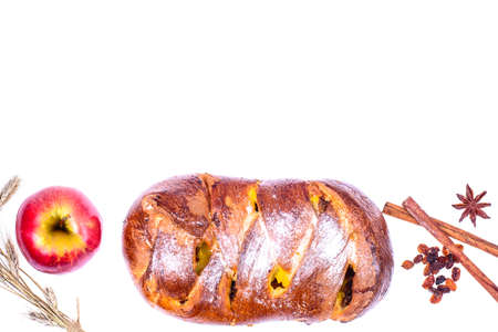 Shabat Homemade Hallah. Studio Photoの写真素材