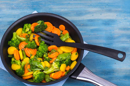 Healthy food. Vegetable mixの写真素材