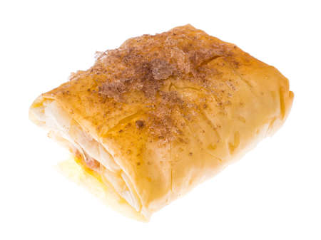 Delicious homemade pies made of puff pastry