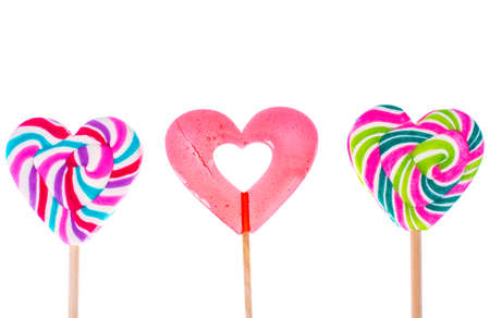 Valentines Day. The concept of love, sweet heart candyの写真素材