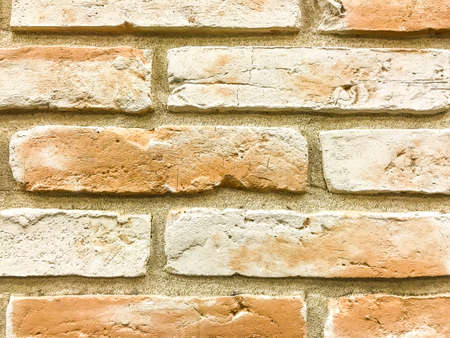 Background and texture of brick wallの写真素材