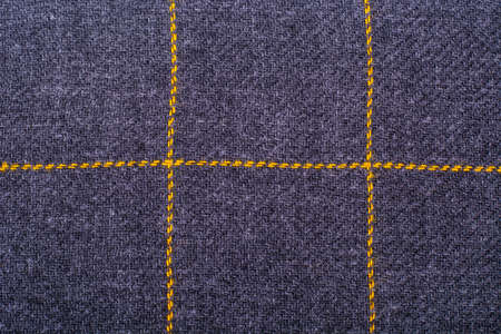 Scarf, plaid, gray cloth in cageの写真素材