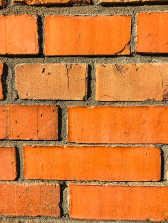 Old brickwork as background, texture, place for text. Studio Photoの写真素材