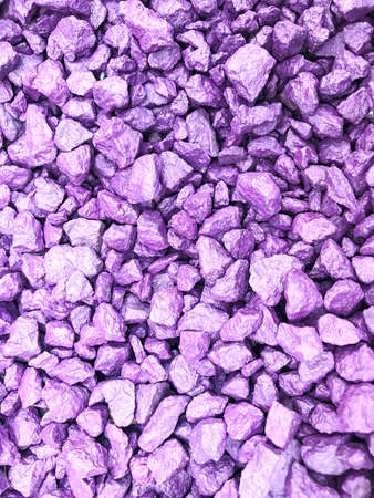 Colored pebbles for decorating in garden. Studio Photoの写真素材