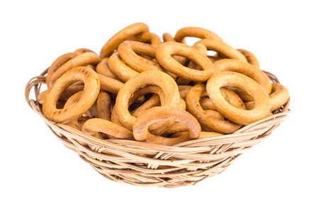 Crisp sweet drying bagels. Studio Photoの写真素材