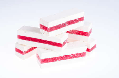 Homemade vanilla marshmallow bars