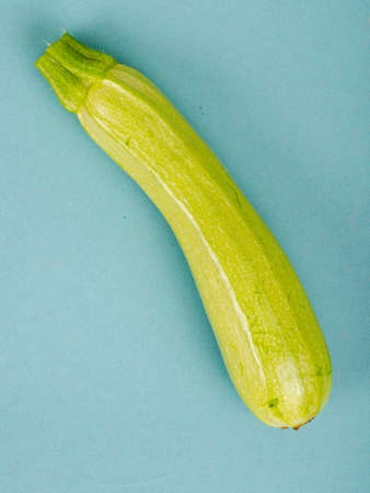 Idea with fresh organic vegetables against bright background. Minimal health concept. Studio Photo.の写真素材