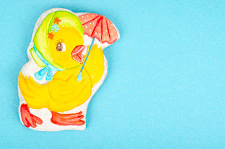 Homemade gingerbread cookies in shape of animals for children. photoの写真素材