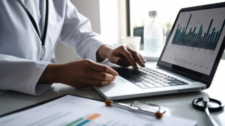 health care business background. Illustration Generative AIの素材