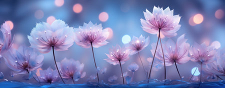 flowers backgrounds purple backgrounds.の素材